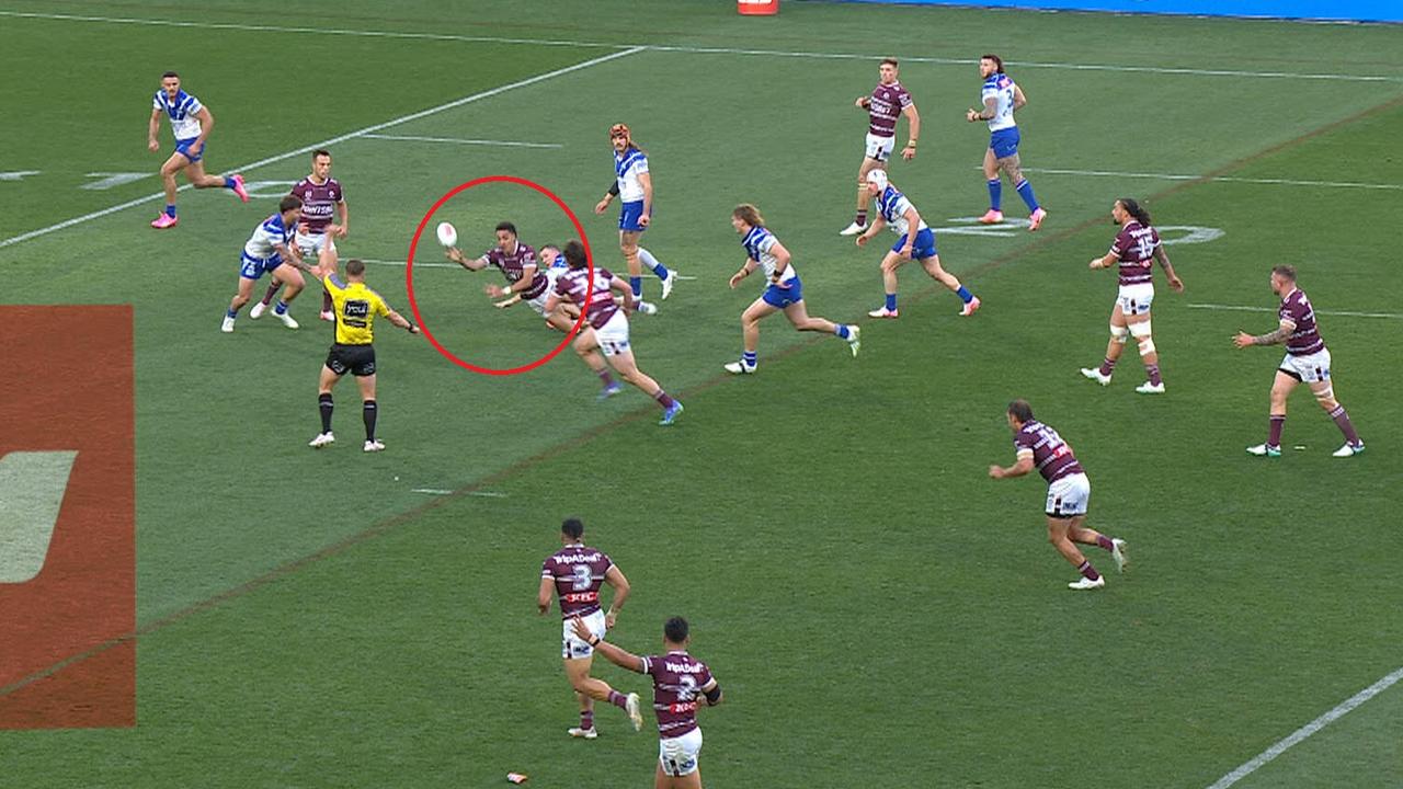 The forward pass in question.