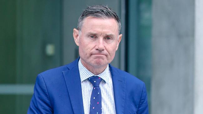 Andrew Laming has faced court for a driving charge. Picture: NCA NewsWire / Glenn Campbell