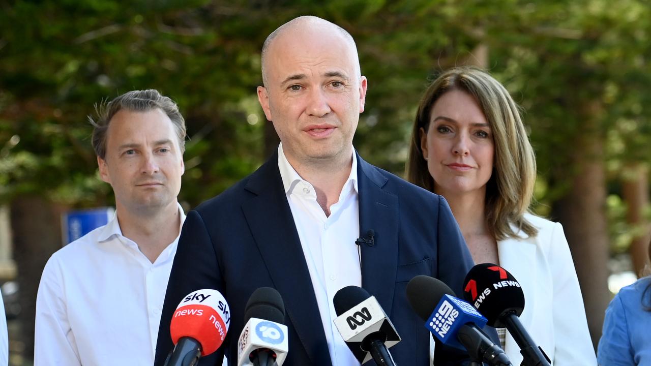 NSW Treasurer Matt Kean says fewer first-home buyers will be able to purchase their own home under Labor’s plan. Picture: NCA NewsWire/ Jeremy Piper