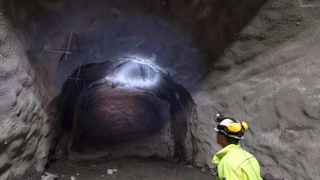 Images from Onkalo Nuclear waste storage in Finland . Credit: Posiva Oy