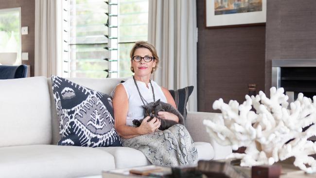 Shelley’s love of fabric and creativity blossomed with age. Photo: Supplied