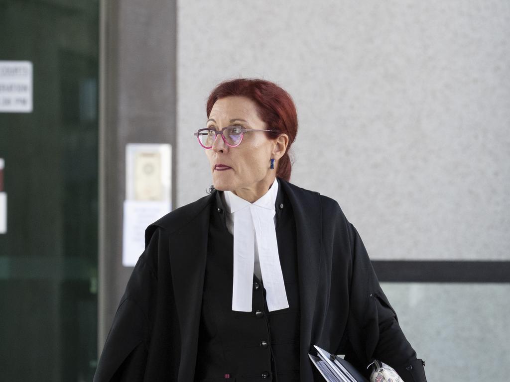 Council assisting the coroner Dr Jacoba Brasch leaves Brisbane Magistrates court. Picture: NewsWire / Sarah Marshall