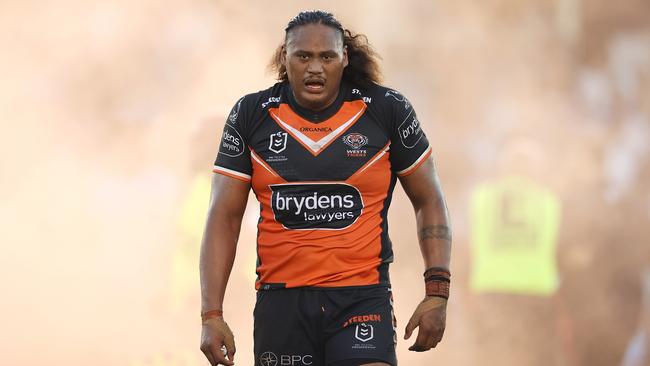 Luciano Leilua has a $2.1m deal waiting for him in North Queensland. Picture: Getty