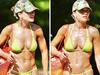Ripped pop star steps out in Oz in tiny bikini