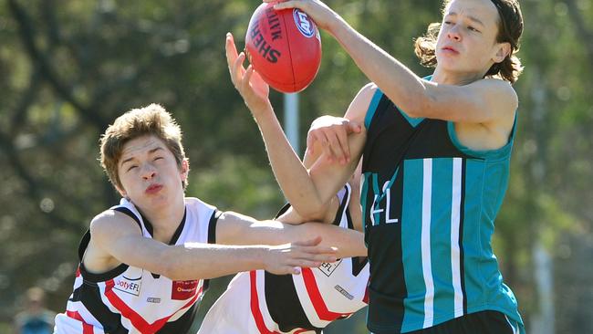 The Yarra Junior Football League takes on the Eastern Football League in a junior rep game.