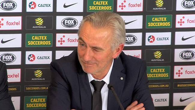 Bert van Marwijk responds to question