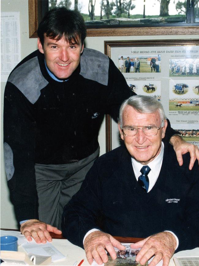 David’s father, Colin, was a great inspiration and mentor to him as a young horse trainer.