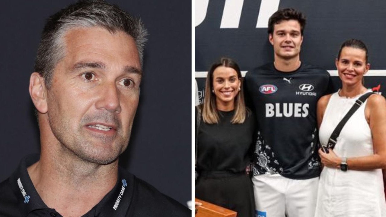 Stephen Silvagni didn't attend Jack Silvagni's 100-game presentation.