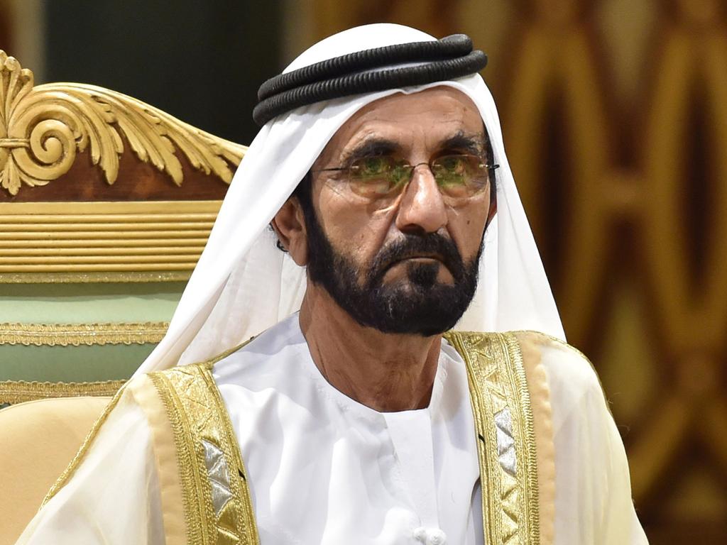 It is believed the princess may be in ‘grave danger’ at the hands of her father, Sheikh Mohammed bin Rashid Al-Maktoum. Picture: Fayez Nureldine/AFP