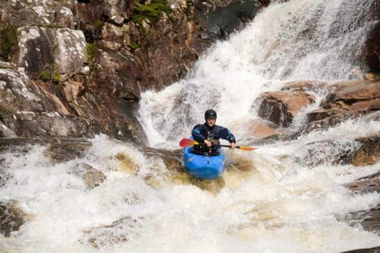 Stuart Brown whitewater kayaking in FNQ