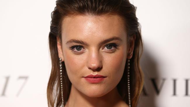 Montana Cox is the new face of an acne mask. Picture: Mark Metcalfe/Getty.