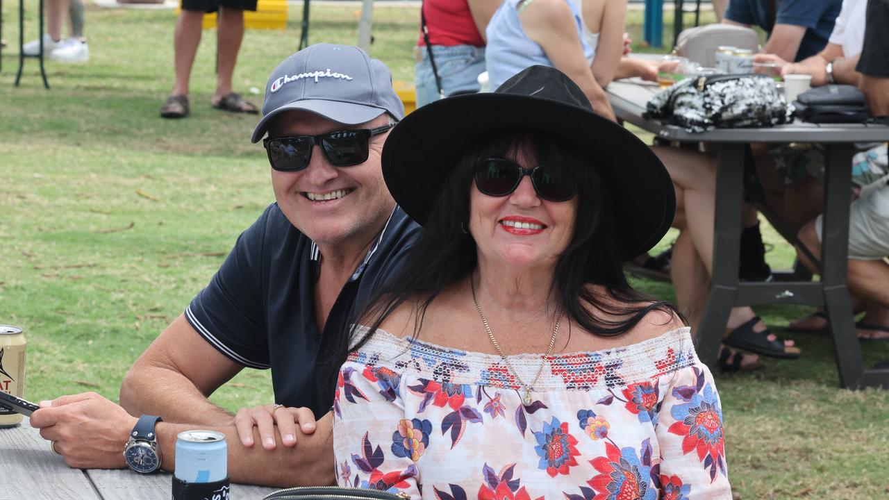 2024 Groundwater Country Music Festival has kicked off in Broadbeach. Crowds in the park . Picture Glenn Hampson