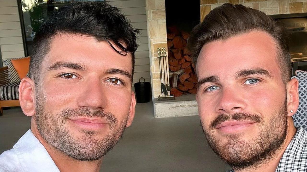 Luke Davies (left) and Jesse Baird (right) died in February last year. Picture: Instagram