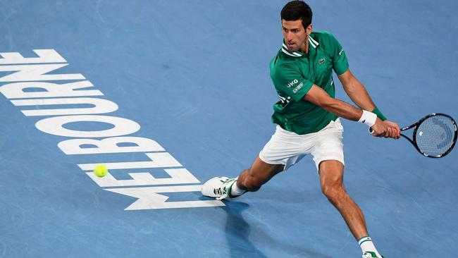 Lawyers for Novak Djokovic and the federal government will face off in the Federal Court Picture: AFP