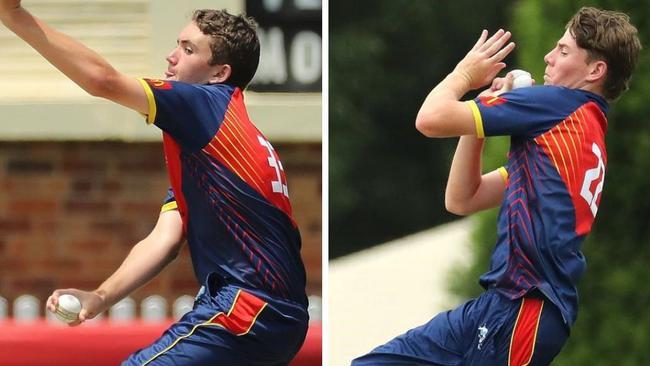 Mosman Green Shield 2022-23, L-R Josh Malone and Will Adlam. NSW Premier Cricket. Pictures: Mosman Cricket Club