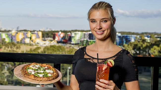 The Aviary Rooftop Bar manager Tanja Meyer. Picture: Jerad Williams.