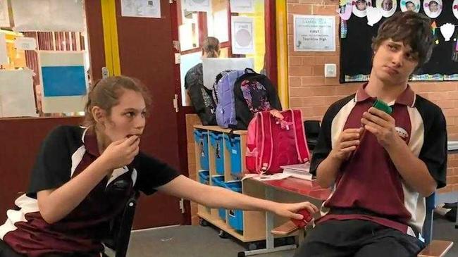 Students have been busy creating a film showcasing ability. Picture: Toormina HS