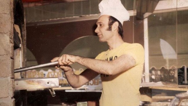 Mimmo Lozito at Mimmo's Brookvale in the early days of the business. Picture: Supplied