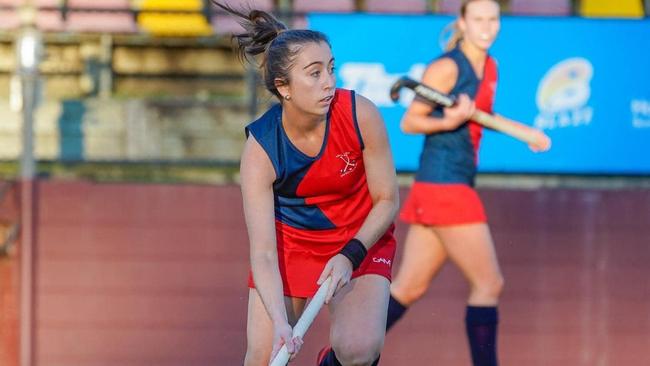 Keeley Walker is ready to go ahead of her first major Australian selection and she aims to leave her mark on the Australian under-21 squad this year. Picture: Mackay Hockey