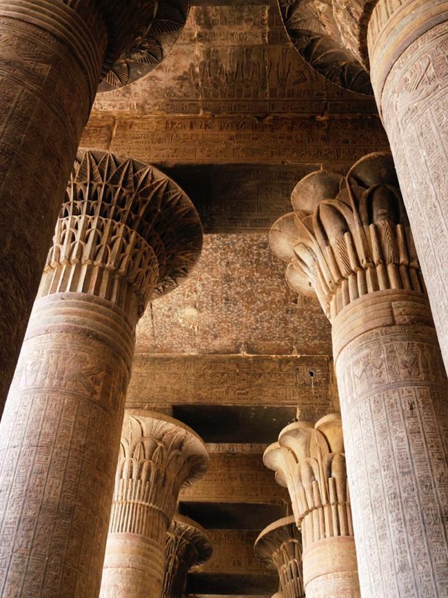 Esna’s temple dedicated to Khnum.