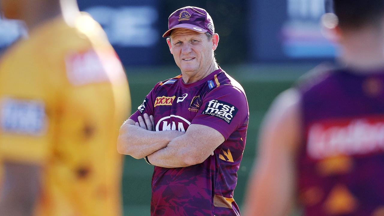 Head coach Kevin Walters pictured at the Brisbane Broncos training session, Red Hill, Brisbane 14th of June 2021. (Image/Josh Woning)