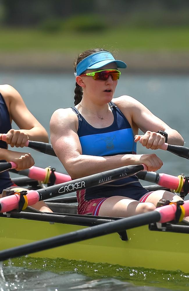 Astrid Thomas is a record-breaking rower from BGGS - and also an outstanding water polo player for the school.