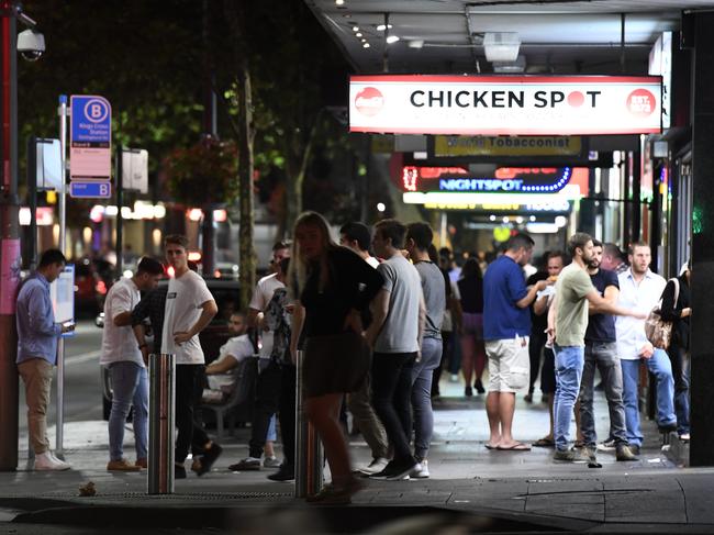 Sydney’s lockout laws will be relaxed this year. Picture: Gordon McComiskie