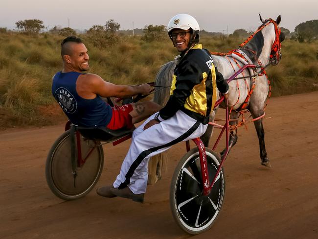 Oliviera getting ready to have a trot. Picture: Buda Mendes/Getty Images