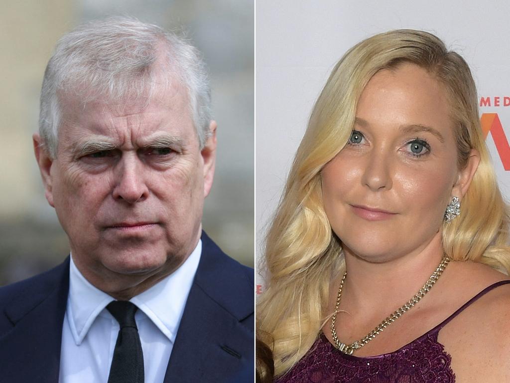 Prince Andrew, Duke of York, on April 11, 2021 in Windsor, England and Virginia Giuffre on October 22, 2019 in New York City. Picture: Steve Parsons and Ben Gabbe / AFP