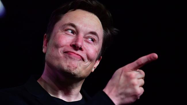 Tesla CEO Elon Musk. Picture: AFP