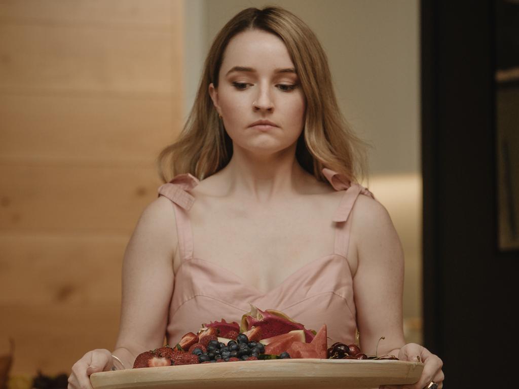 Kaitlyn Dever nails the Aussie accent playing Belle Gibson in Apple Cider Vinegar. Picture: Netflix © 2024