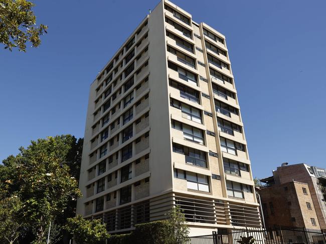 The Chimes Building at Potts Point. Picture: Tim Hunter