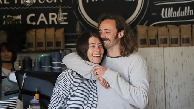 Native Cafe co-owners Erin and Ben Blair left Bondi for the scenic south coast. Picture: Jenifer Jagielski