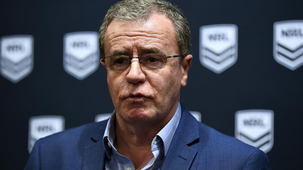NRL Head of Football Elite Competitions Graham Annesley has faced a grilling by the media following a number of refereeing errors over the weekend.