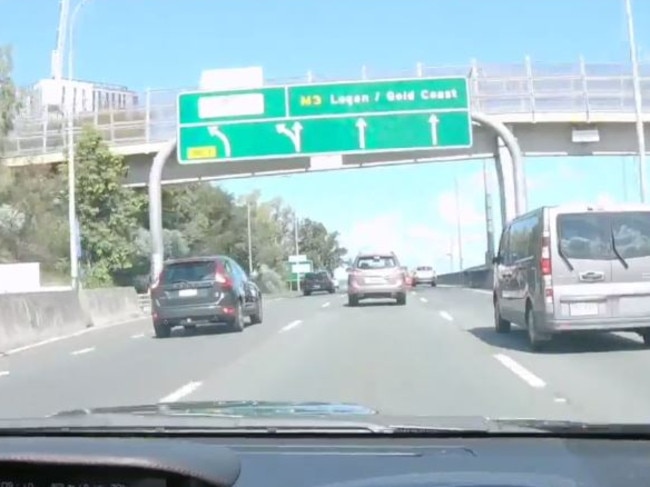 Former Olympic triathlete Courtney Atkinson drives to the Commonwealth Games on quiet roads. Picture: Tourism and Events Queensland