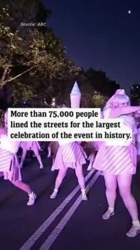 Sydney celebrates World Pride at the 45th Mardi Gras parade