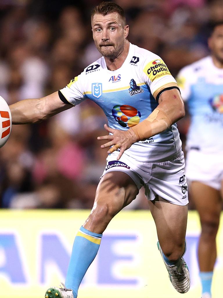 Kieran Foran is pushing for an early injury return. Picture: Matt Blyth/Getty Images