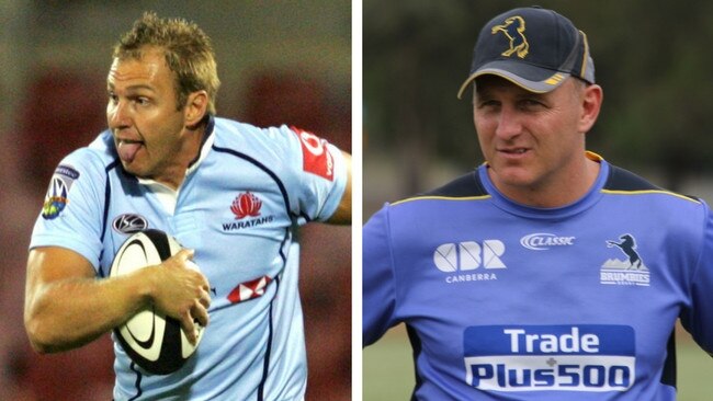 NSW Waratahs star turned ACT Brumbies coach Peter Hewat.