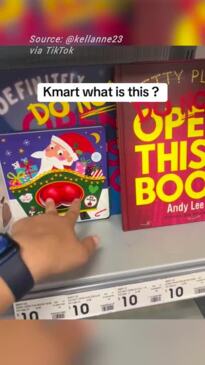 ‘It’s not for kids’: Mum lashes Kmart children’s Christmas book | news ...