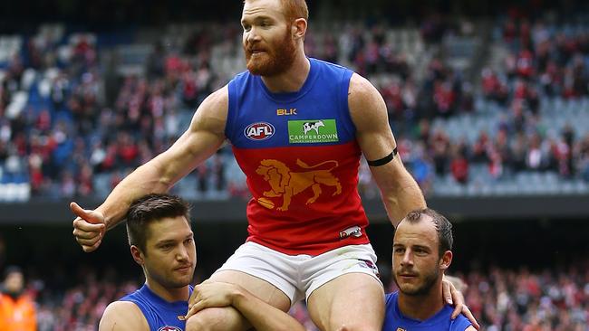 Merrett retired a Brisbane legend.