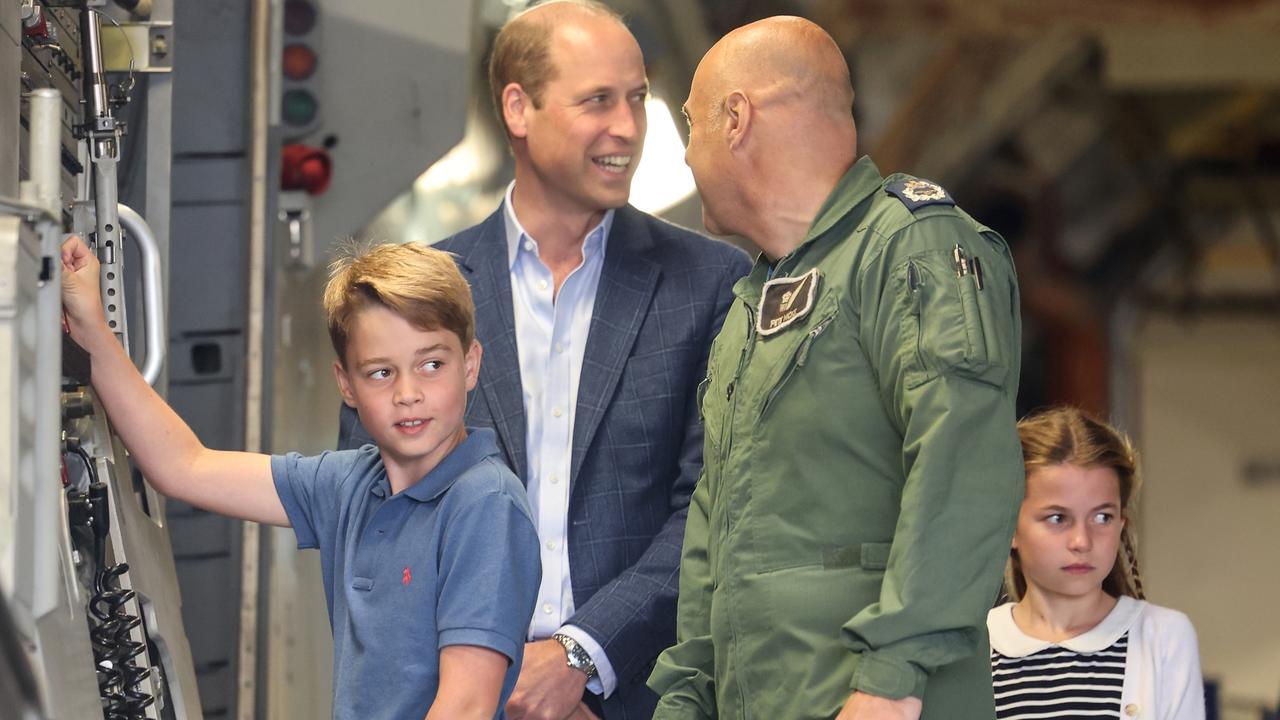 It’s hard not to see the royal kids as anything but laregly stuck. Picture: Chris Jackson/Getty Images