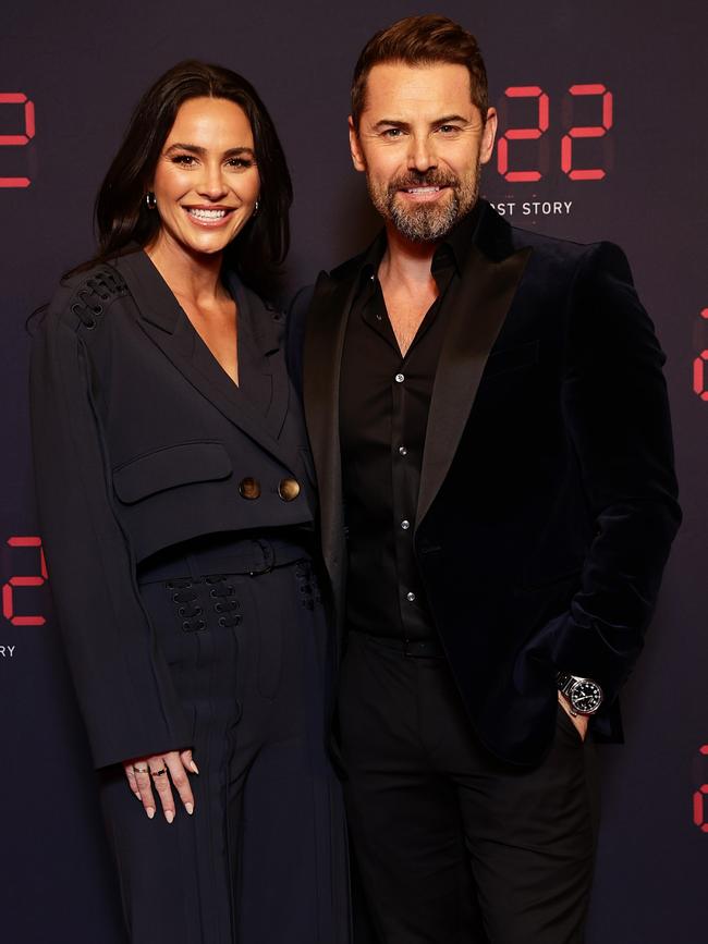 Jess Dover and Daniel MacPherson on the red carpet. Picture: Sam Tabone/Getty Images for GWB Entertainment