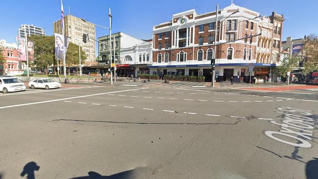 Oxford St, Flinders St, Darlinghurst. Photo: Google Maps