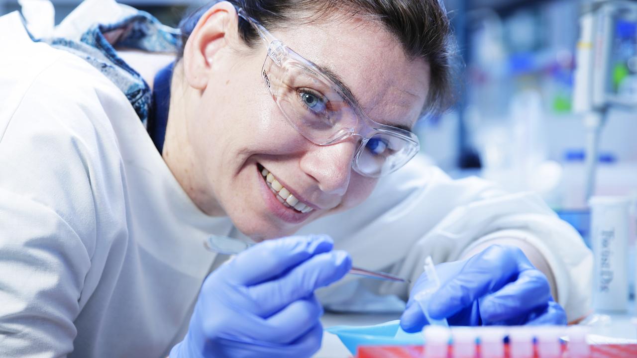 Researcher Joanne MacDonald, from the University of the Sunshine Coast in Queensland, won a grant from the Bill and Melinda Gates Foundation to create a single test that can detect malaria, dengue fever and zika virus. Picture: Lachie Millard