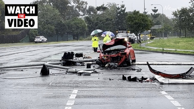 Scene of horrific accident at Manly in Brisbane