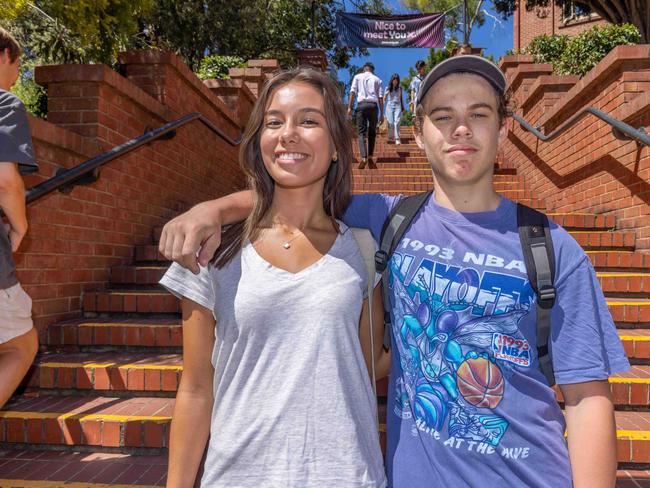 Adelaide Uni’s O-Week welcome fiesta. Picture: Ben Clark