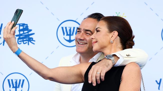 Wippa and Kate Ritchie were all smiles at the event. Picture: Matrix Media Group