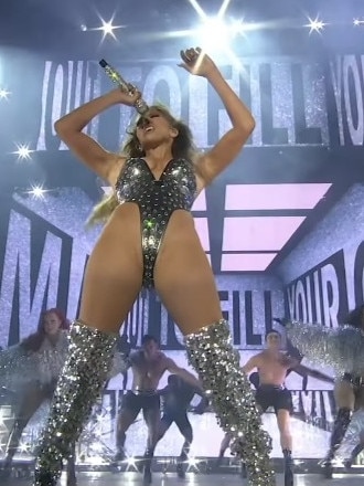 Jennifer Lopez performs at World Pride.