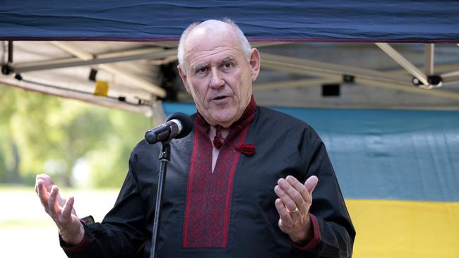 Chair of the Australian Federation of Ukrainian Organisations, Stefan Romaniw. Picture: David Geraghty.