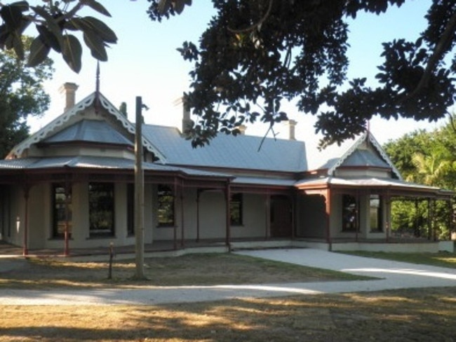 Historical photo of Stamford Park Homestead in Rowville.